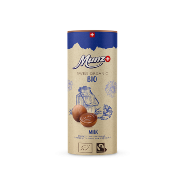 Boules de Chocolat Bio Suisses au lait